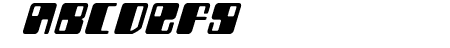 Zyborgs Expanded Italic