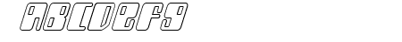 Zyborgs Outline Italic