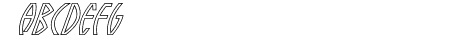 Guazhiru Italic Outlined