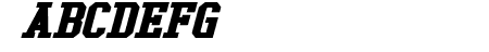 Tonopah Bold Italic