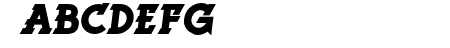 Herne Bold Italic