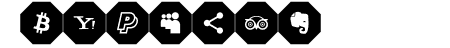 Font Social Media Color 2