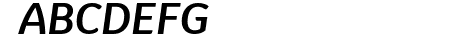 Krub SemiBold Italic