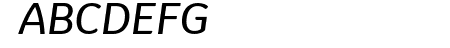 Krub Medium Italic
