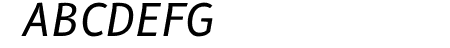 B612 Italic