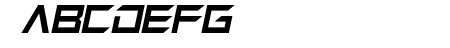 Megabot Five Italic