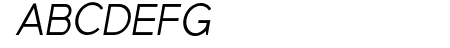 MadeynSans Light Italic