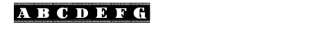 Film Letters Filled Regul