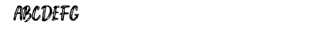 Creshex Brush Font