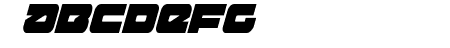 Banjin Condensed Italic