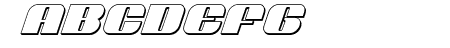 Nolo Contendre 3D Italic