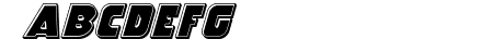 Racket Squad Bevel Italic