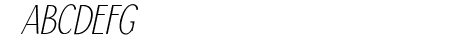 Falkin Sans Italic PERSON