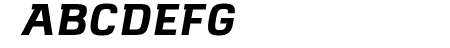 VersaBlock Bold Oblique