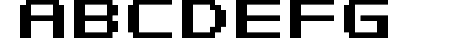 F-Zero GBA Text 1 Regular