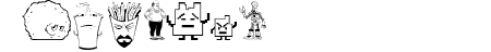 aqua teen hunger font
