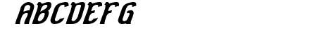 Cat Eyes Bold Italic
