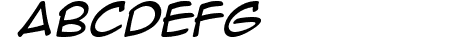Anime Ace Italic