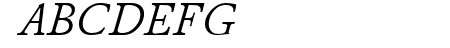 JuniusModern Italic