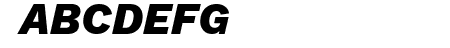 Work Sans ExtraBold Itali
