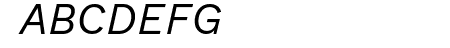 Work Sans Italic