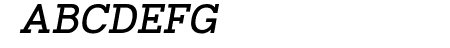 Napo Bold Italic