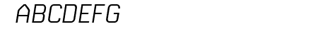 CarbonThin Italic W00 Reg