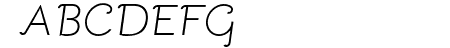 Bellota Light Italic