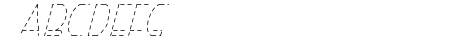 Right Hand HairlineItalic