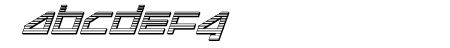 Delta Ray Chrome Italic