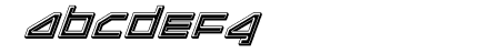 Delta Ray Bevel Italic