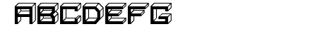 Blocky Letters Inverted R