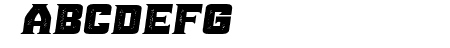 Ana Grunged Italic