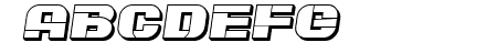 Plagiat Hollow Italic