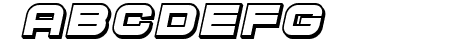 Cyber Princess 3D Italic