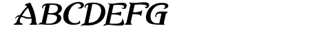 Nugie Romantic Italic