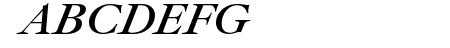 Ibarra Real Nova Italic