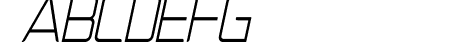 Natalisa Thin Italic