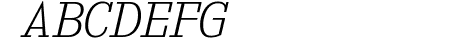 KingsbridgeExEl-Italic
