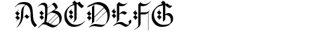 Gothenburg Fraktur UMZ1