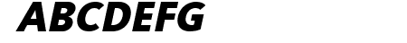 Eau Sans Black Old-styled