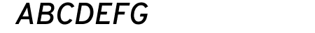 Overpass SemiBold Italic