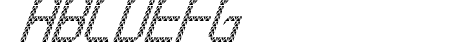 Triangled tfb cursive