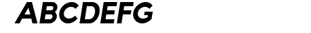 Kollektif Bold Italic
