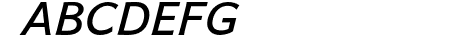 Quebec SemiBold Italic