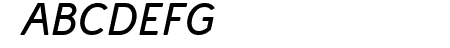 Simply Sans Book Italic