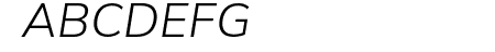 Winston Light Italic