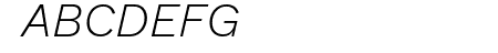 Elaine Sans Light Italic