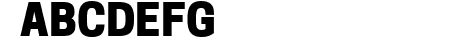 Tanohe Sans ExtraBold