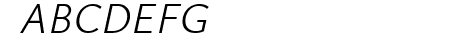 Isabella Sans Italic